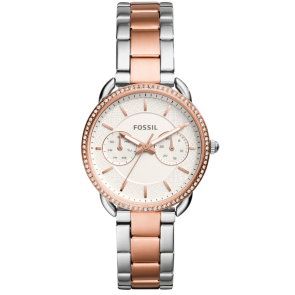 Horlogeband Fossil ES4396 Roestvrij staal (RVS) Rosé 16mm